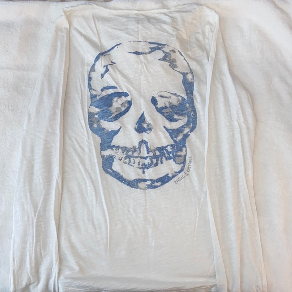 zadig and voltaire long sleeve t-shirt